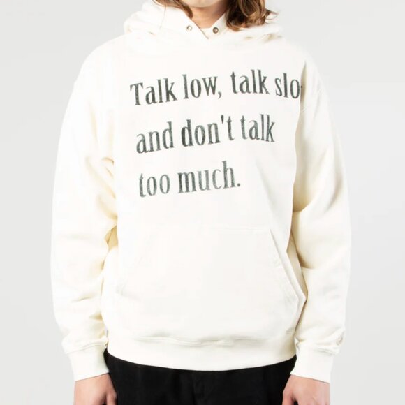 one of these days Talk Low, Talk Slow Hooded Sweatshirt - Picture 2 of 10